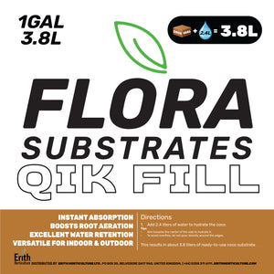 Flora Substrates Qik Fill | Premium Ready‑to‑Use Growing Medium
