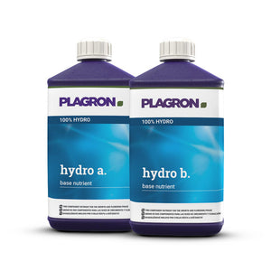 Plagron Hydro A&B Set | Two-Part Liquid Hydroponic Base Nutrient