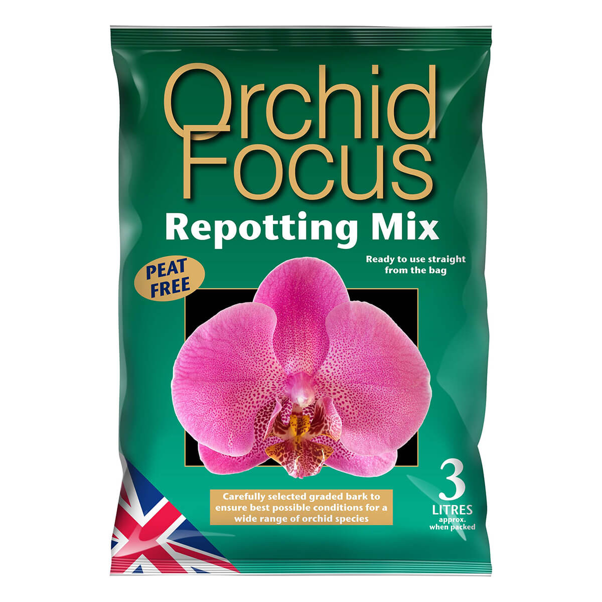 Growth Technology Orchid Focus Repotting mix