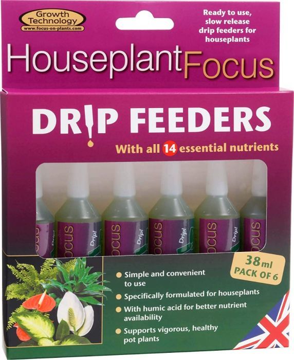 Growth Technology Houseplant Focus 38ml Drip Feeders